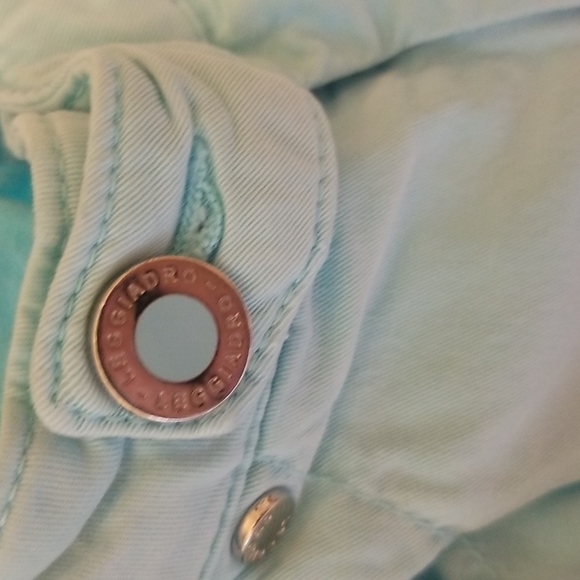 Leggiardro women's mint green pants - Picture 5 of 10